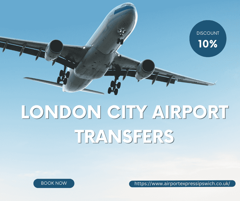 London City airport transfer Ipswich