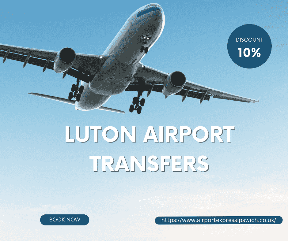 Luton airport transfer Ipswich